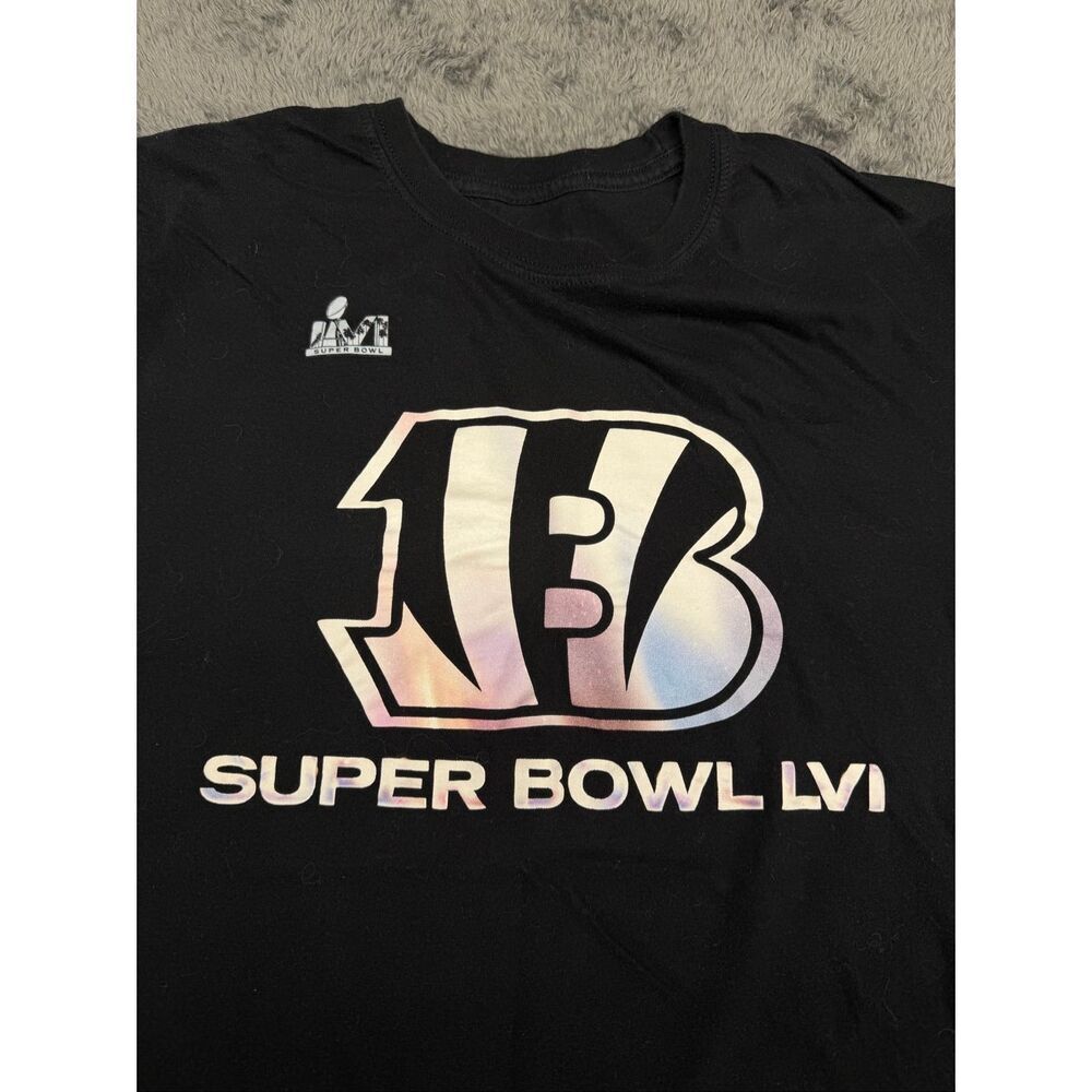 Super Bowl LVI Bengals T-Shirt, Size Men’s Large
